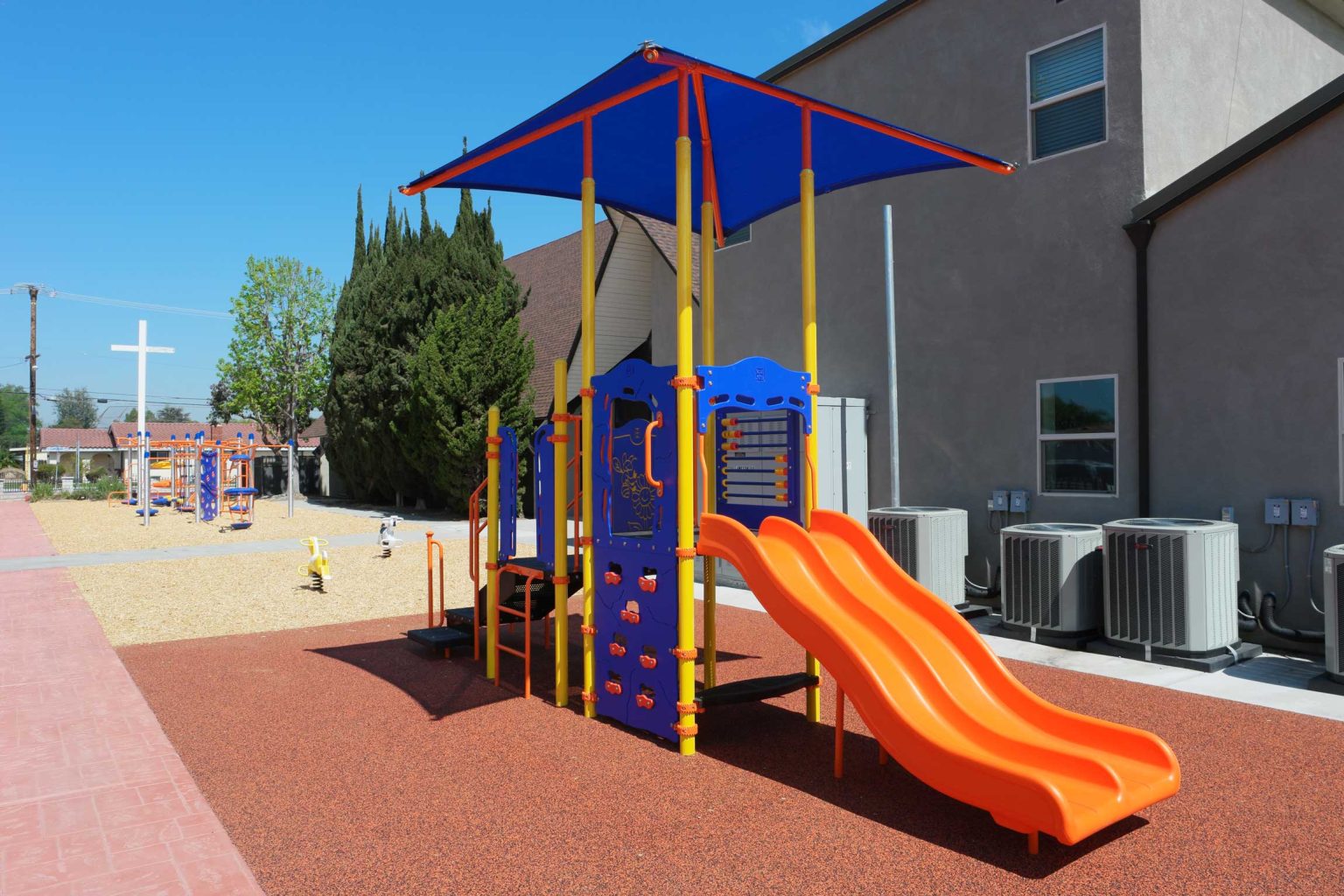 Beautiful Church Playground