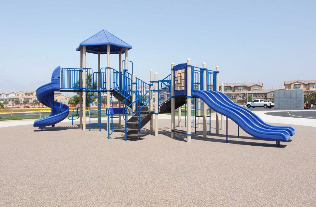 School playground equipment for Chula Vista's Saburo Maraoka Elementary School