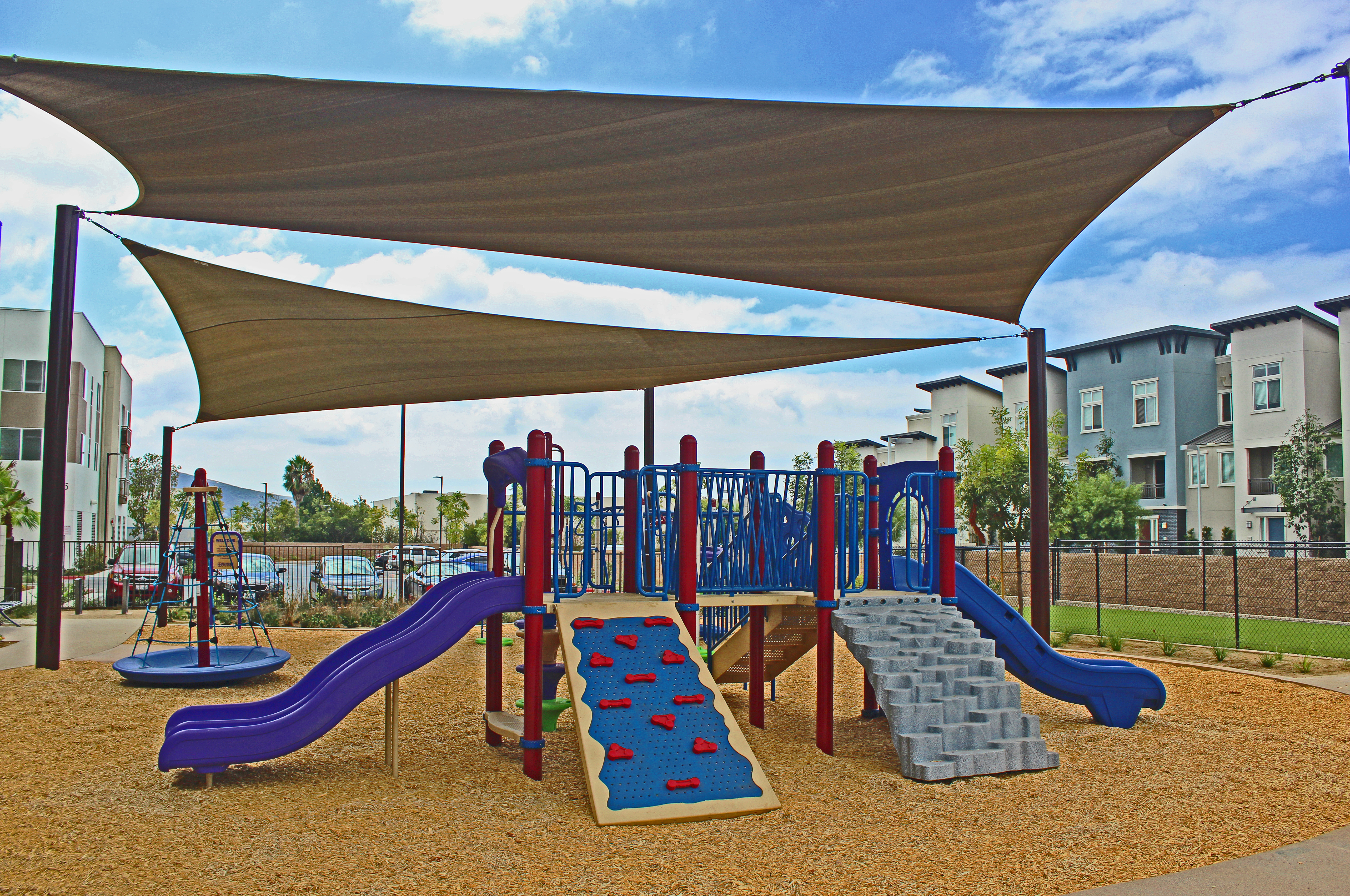 Customized playground equipment suited for Davia Park