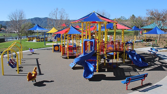 inclusive playground equipment design