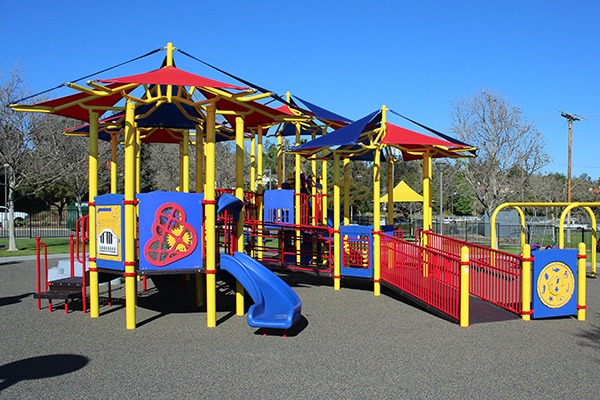 inclusive playground transfer ramp