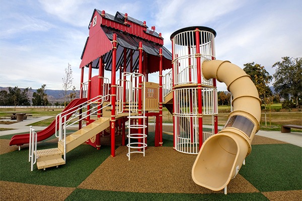 Redlands Riverside County playground equipment