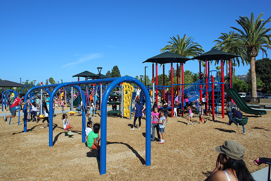 Connors Park Riverside County playground equipment
