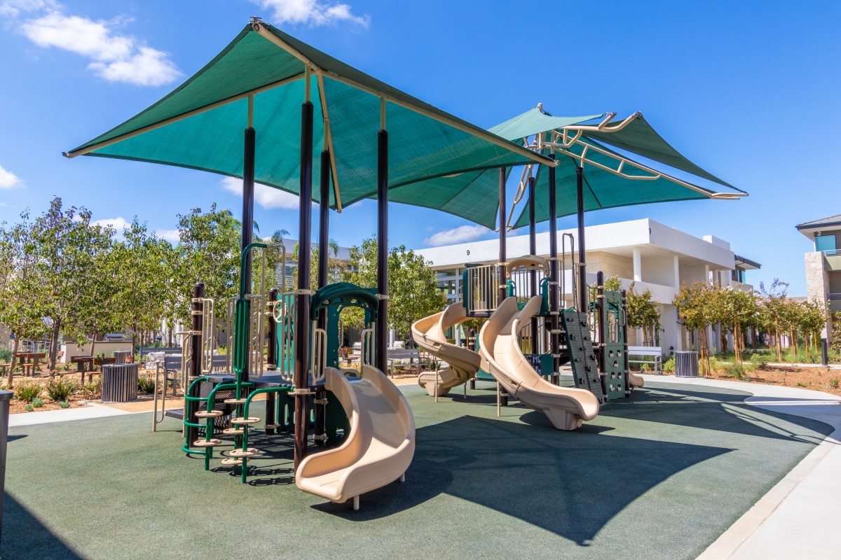 Newly Installed Church Playground